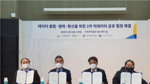 문화예술위 등 4개 공공기관, 2차 빅데이터 공유 업무협약 체결