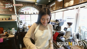 [쿠키영상] 모델 서리나의 바리스타 체험…커피 & 브런치 만들기