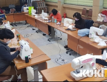 임실군 강진면 독거노인에 면마스크 만들어 배부