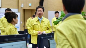 최장혁 인천시 행정부시장 취임...첫 일정 코로나19 재난본부 방문