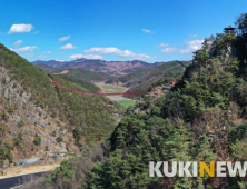 순창 채계산 출렁다리 정식 개통..길이 270m