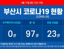 부산 코로나19 추가 확진자 없어···누적 확진자 123명 유지