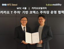 카카오, 코엑스 내 '카카오T주차' 기반 스마트주차장 구축