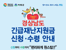 하동군, 경상남도 긴급재난지원금 신청 접수