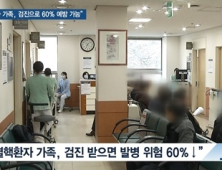 [쿠키건강뉴스] “결핵환자 가족, 검진으로 60% 예방 가능”