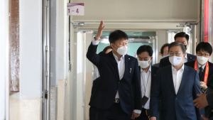 등교개학 점검 나선 문 대통령