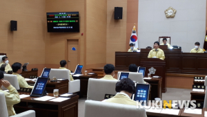 코로나19 상황 완주군의회, 1차 추경 '최소 삭감'