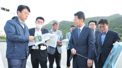 권익현 부안군수, 노을대교 건설 필요성 강력 요청...제5차 국도·국지도건설 5개년 계획(안) 포함