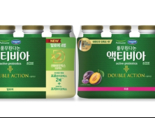 풀무원다논, 마시는 ‘액티비아 더블액션’ 출시