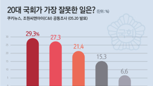 [쿠키뉴스·조원씨앤아이 여론조사] 20대 국회가 가장 잘못한 일은?