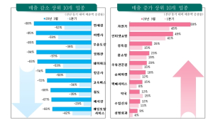 코로나에 성형외과 매출 되려 '늘어'…여행사·영화관 피해는 '심각'