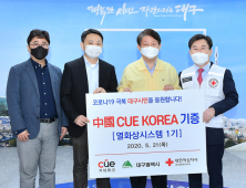 중국 기업 CUE Korea, 대구시에 열 화상 체온측정 장비 기증