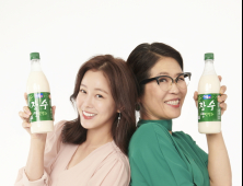 서울장수, 생막걸리 전속 모델에 황석정·경수진 발탁