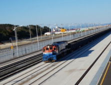 포항 영일만항, 컨테이너 화물 철도 운송시대 '서막'