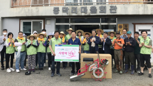 농협유통 하나로마트, 강원 철원서 “농가 돕기 구슬땀”