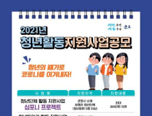 군포시, 2021년 청년활동 지원사업 공모…1곳당 100~300만 원 지원 