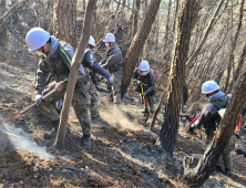 [포토뉴스] 하동 산불에 39사단 장병 긴급 투입