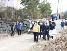 주낙영 경주시장, 주요 사업 현장 점검 나서