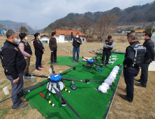 인제군 자율방재단, 전국 최초 드론 운용팀 가동