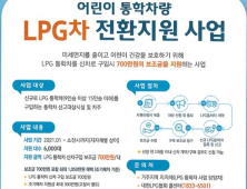 인천시, 어린이 통학차량 LPG차 신규 구입 보조금 700만 원 지원