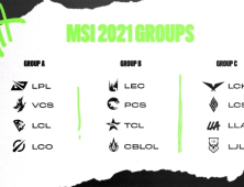 2021 MSI 조 편성 완료, 우승 지역은 '롤드컵 티켓 +1'