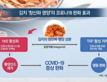 [쿠키건강뉴스] “김치, 코로나19 증상 완화 효과 가져”