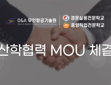 경문실용전문학교, 중앙직업전문학교 D&A무인항공기술원 MOU체결