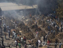 인도 코로나19 하루 확진자 39만여명