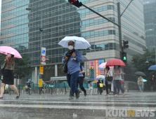  전국이 비 예보…제주도는 물폭탄