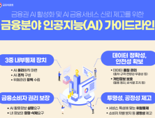 ‘금융 AI 가이드라인’ 발표… 3중 내부 통제장치 마련해야