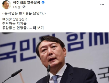 정청래 “1일 1실수… 윤석열은 반기문 닮았다”