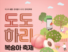 세종조치원복숭아축제, 26일~8월 1일 온라인 개최