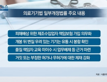 [쿠키건강뉴스] 의료기기 부작용 배상 강화…업체 보험가입 의무화