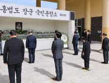 허태정 대전시장, 홍범도 장군 추모