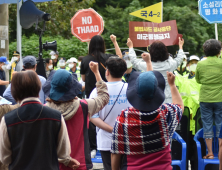 성주 사드 기지 이틀 만에 또 물자 반입…올 들어 32번째