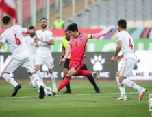 팽팽했던 이란전, 전반전 0-0으로 종료