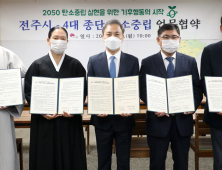 4대 종단, ‘2050 탄소중립도시 전주’ 실현 동참