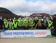 경남농협, 명예이장마을 찾아 농촌일손 지원 [경남소식]