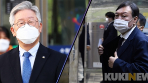 윤석열-이재명, 지지율도 의혹도 한 끗 차이 접전