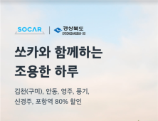 경북 관광객 67% '껑충' 이유는···'비대면 힐링여행' 공유차량 서비스 