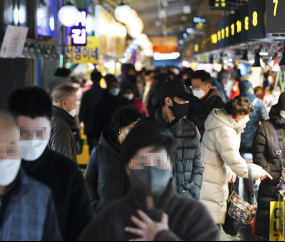 북적한 소래포구 전통어시장