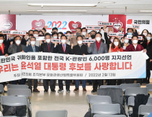 전국 관광인 6,000여명 윤석열 후보 지지선언