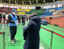 군산시, 신속항원검사 선별진료소서 자원봉사자 역할 ‘톡톡’