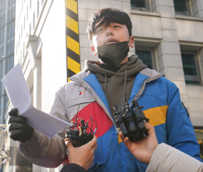 '거래처 잃은 동료기사에게 사과하라'