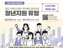 수원시, '청년활동지원 공모사업' 참여 청년 공동체 모집