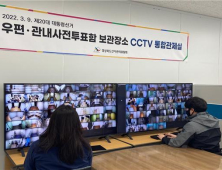 경북선관위, 사전투표함 보관·관리 위해 CCTV 설치