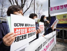 반대 목소리 높아도 ‘여가부 폐지’ 고집하는 윤석열