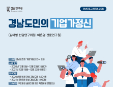 경남도민의 기업가정신 전국 평균 보다 높아