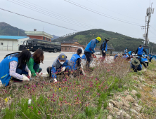 전북개발공사, 남원 산덕마을 농촌 일손 도와 ‘구슬땀’ 