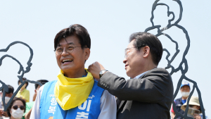 노무현 대통령 13주기 ... 이재명 민주당 총괄상임선대위원장 세종시 방문